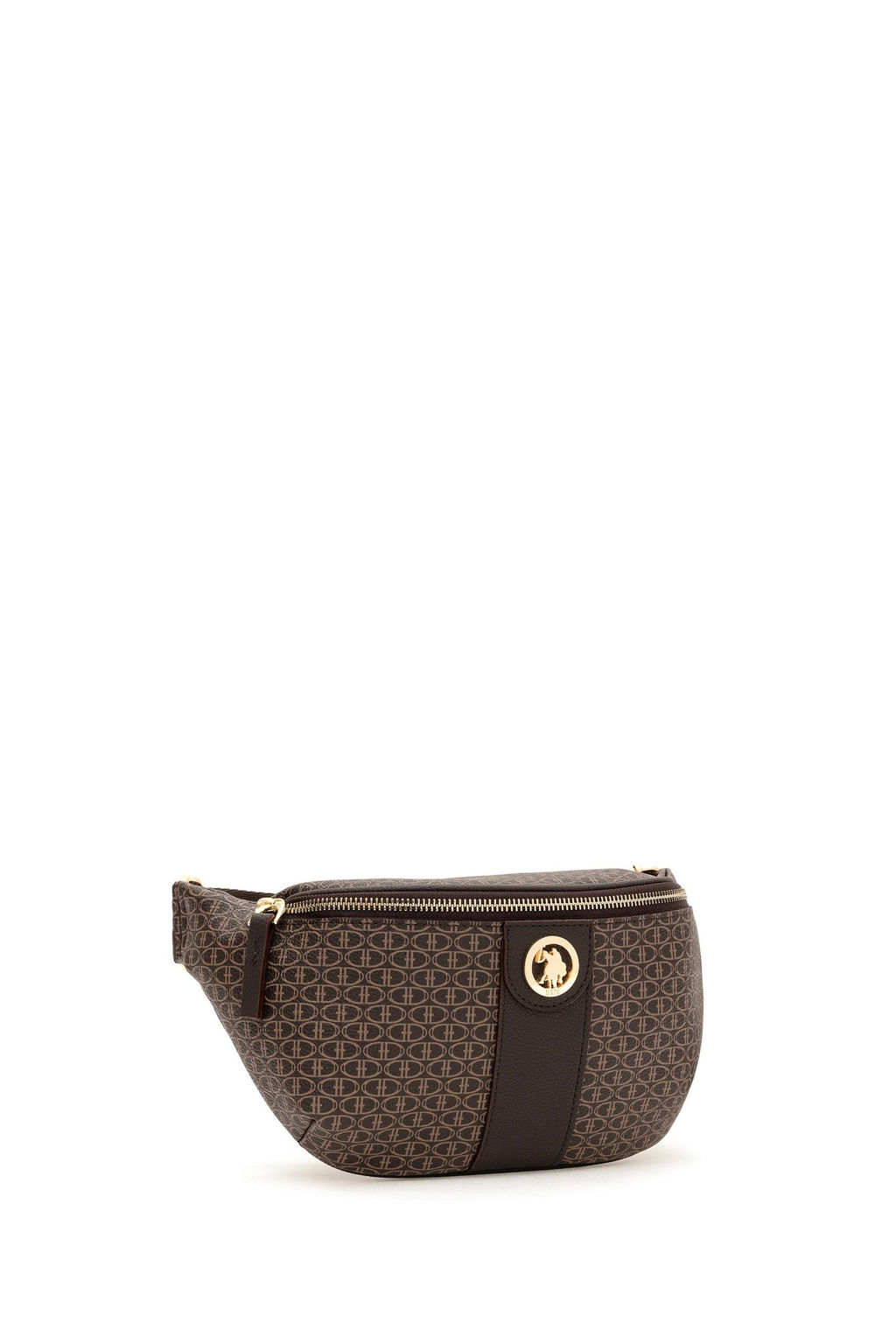 U. S. Polo Assn / Женская коричневая поясная сумка - U.s. polo assn фото 4