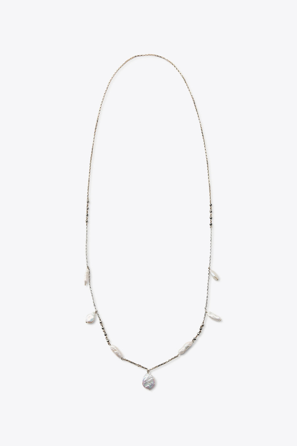 PEARL CHAIN NECKLACE - Zara фото 3