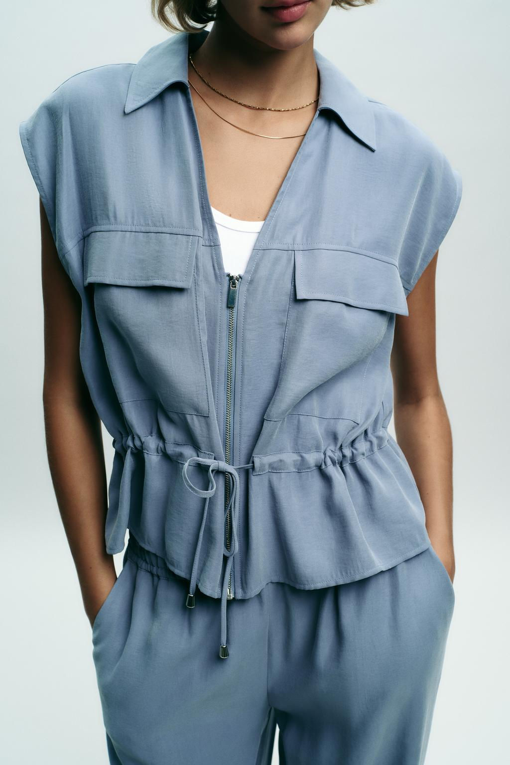 SOFT-TOUCH SAFARI TOP - Zara фото 5