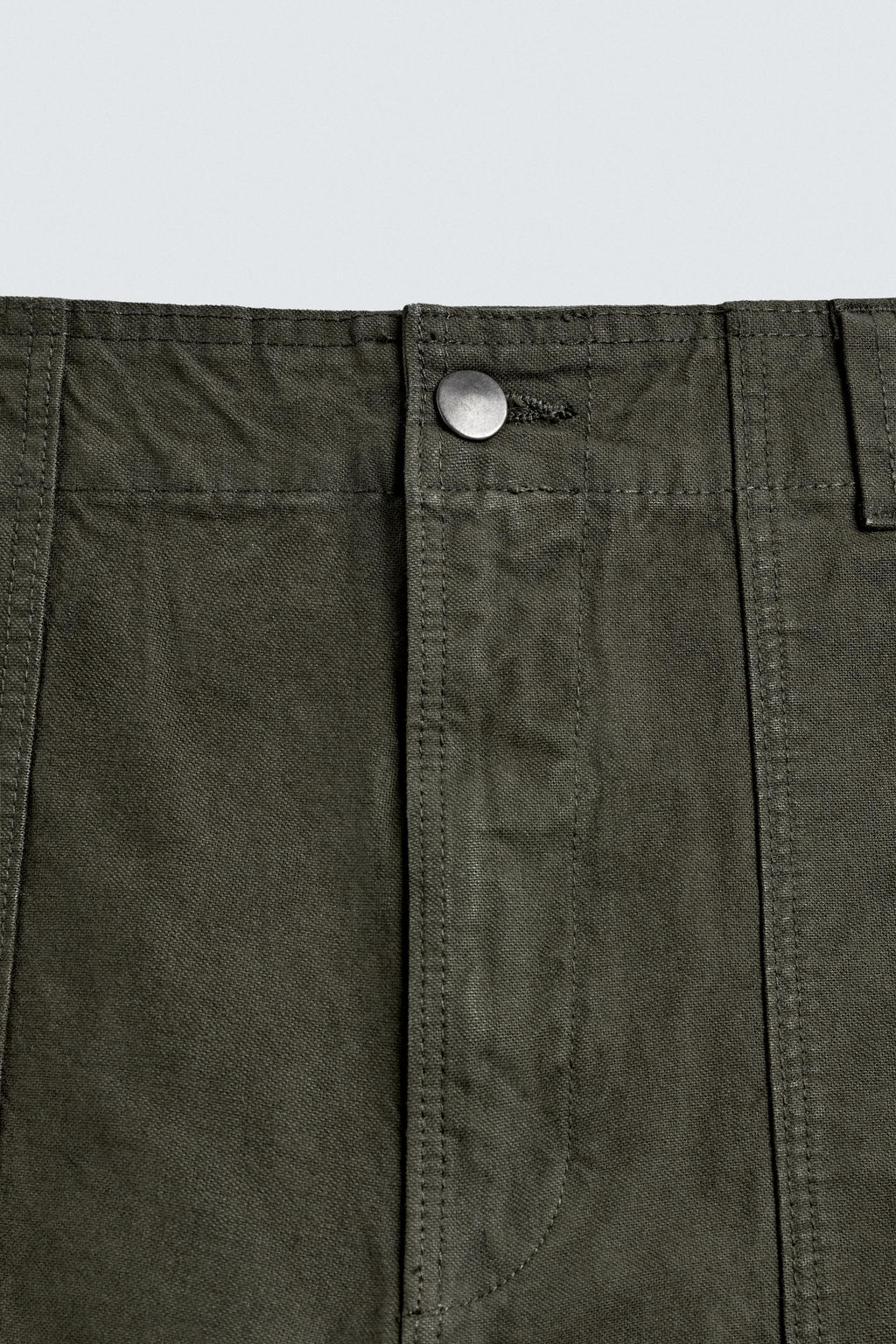WASHED STRAIGHT-LEG TROUSERS - Zara фото 9