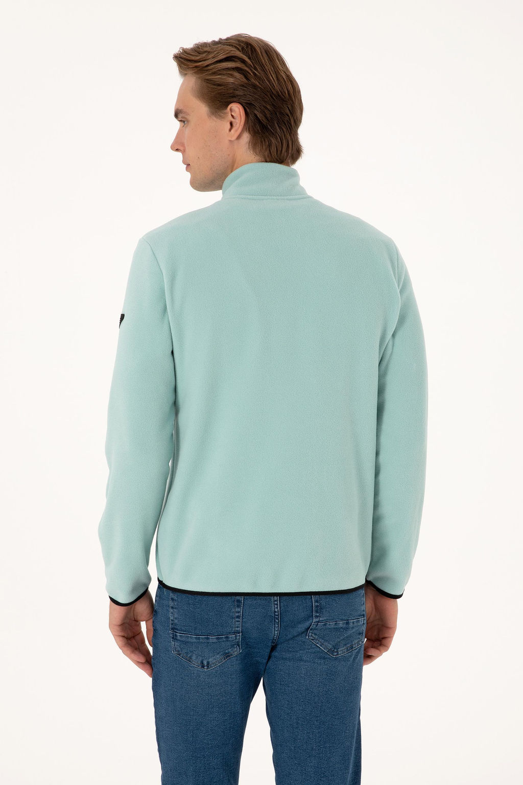 Erkek Mint Basic Sweatshirt Sepette S_rpriz _ndirim - U.s. polo assn фото 5