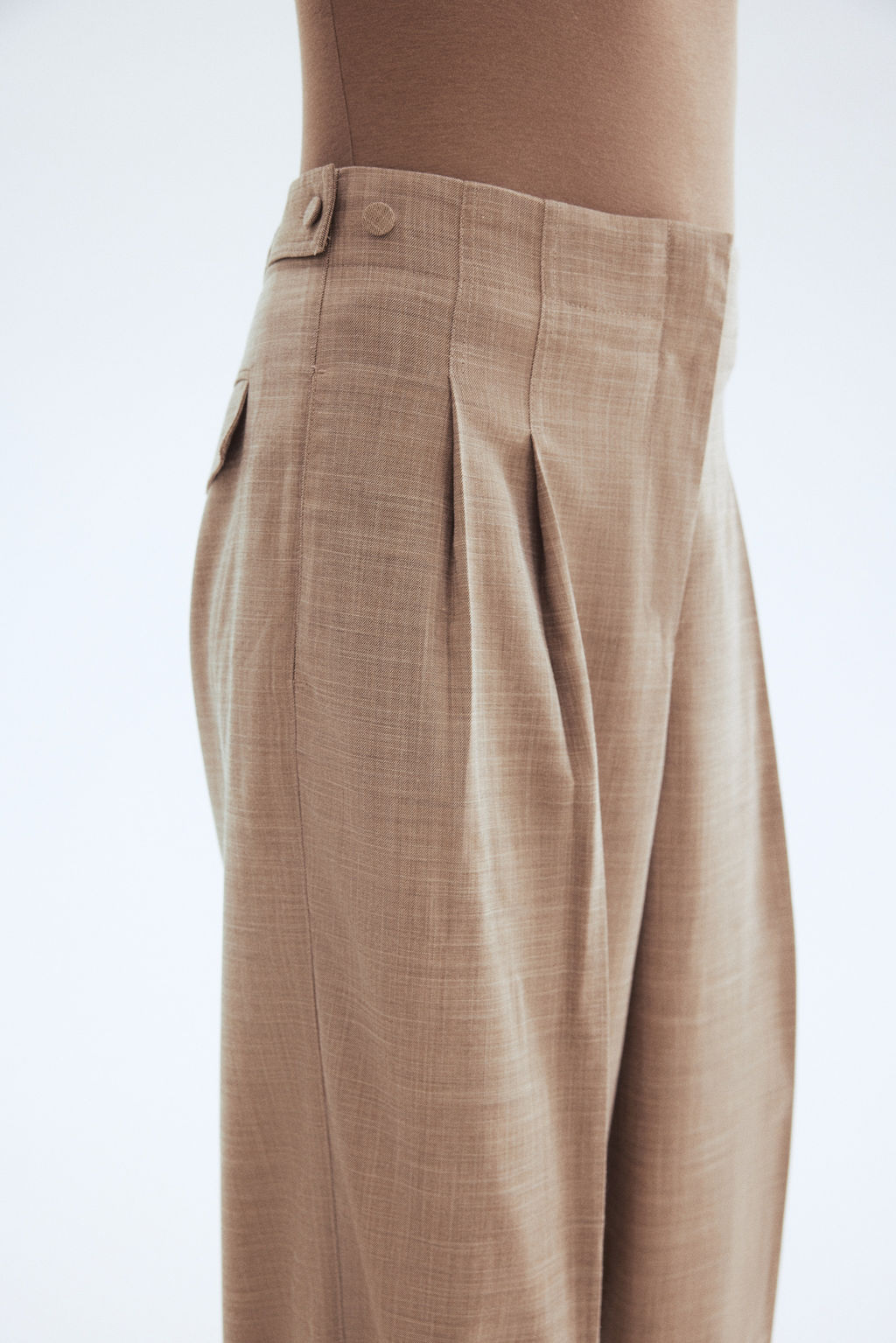 Pantal?n sastre amplio - H&m фото 3