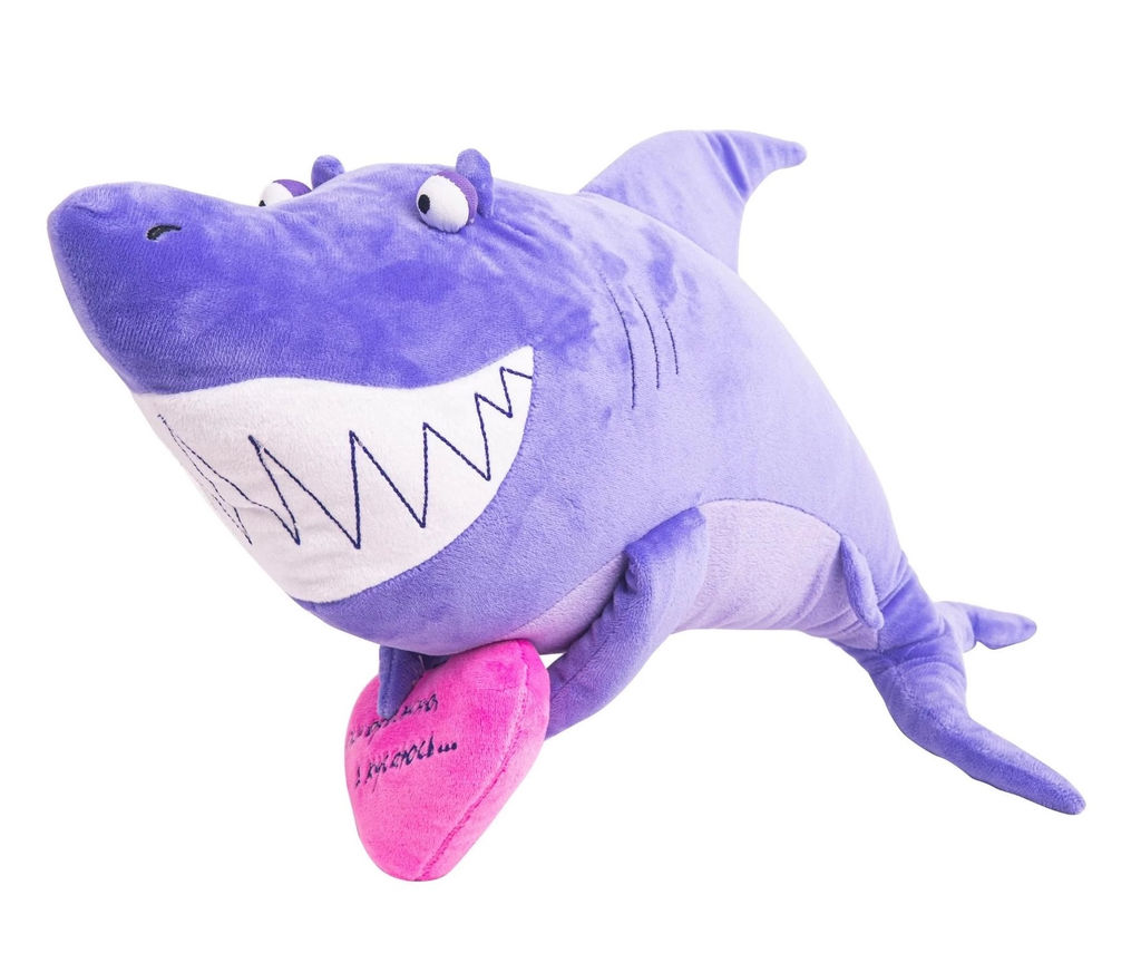 Gulliver.Мягкая игрушка Акула "Зубастик" 50 см арт.66-2105T020-D1