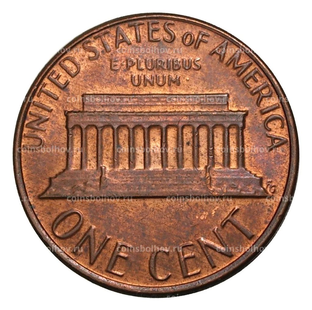 1 цент 1982 года D  США