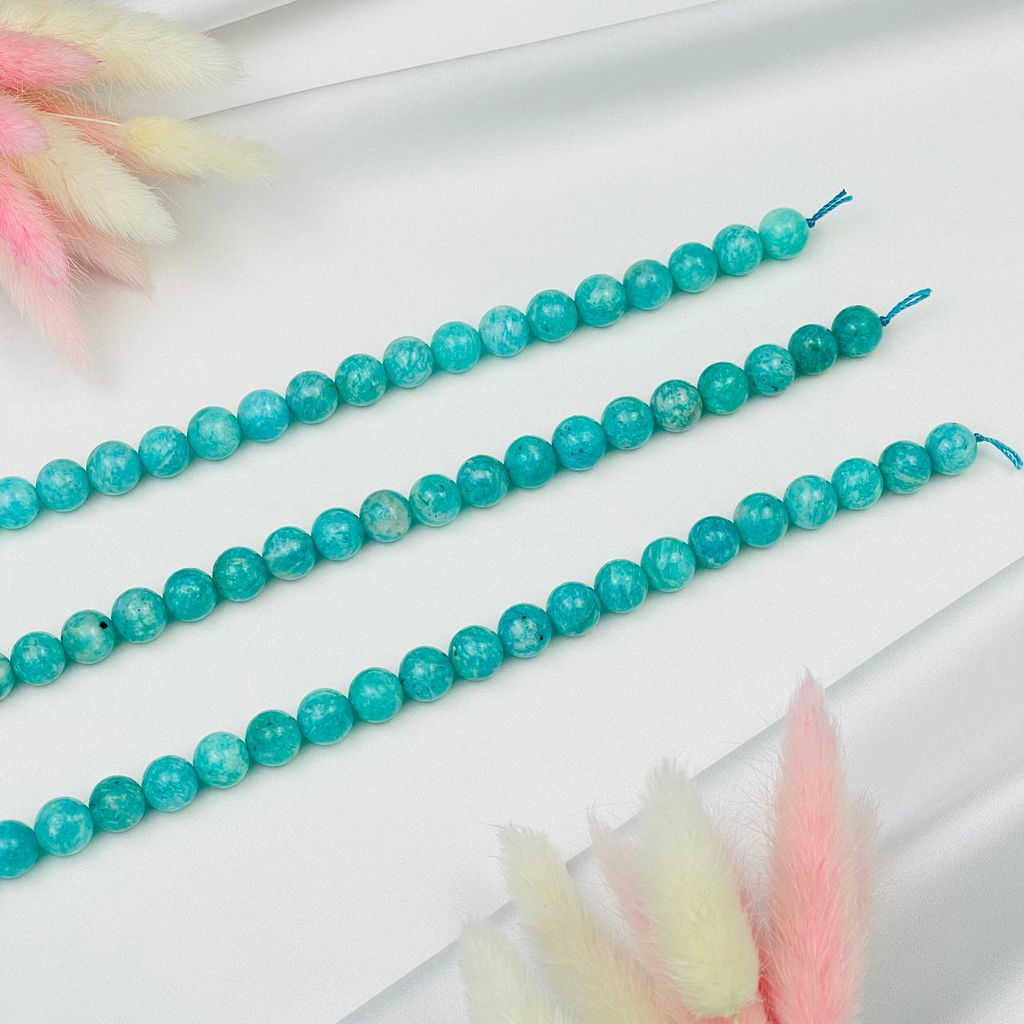 Бусины для украшений из Амазонита 39 см