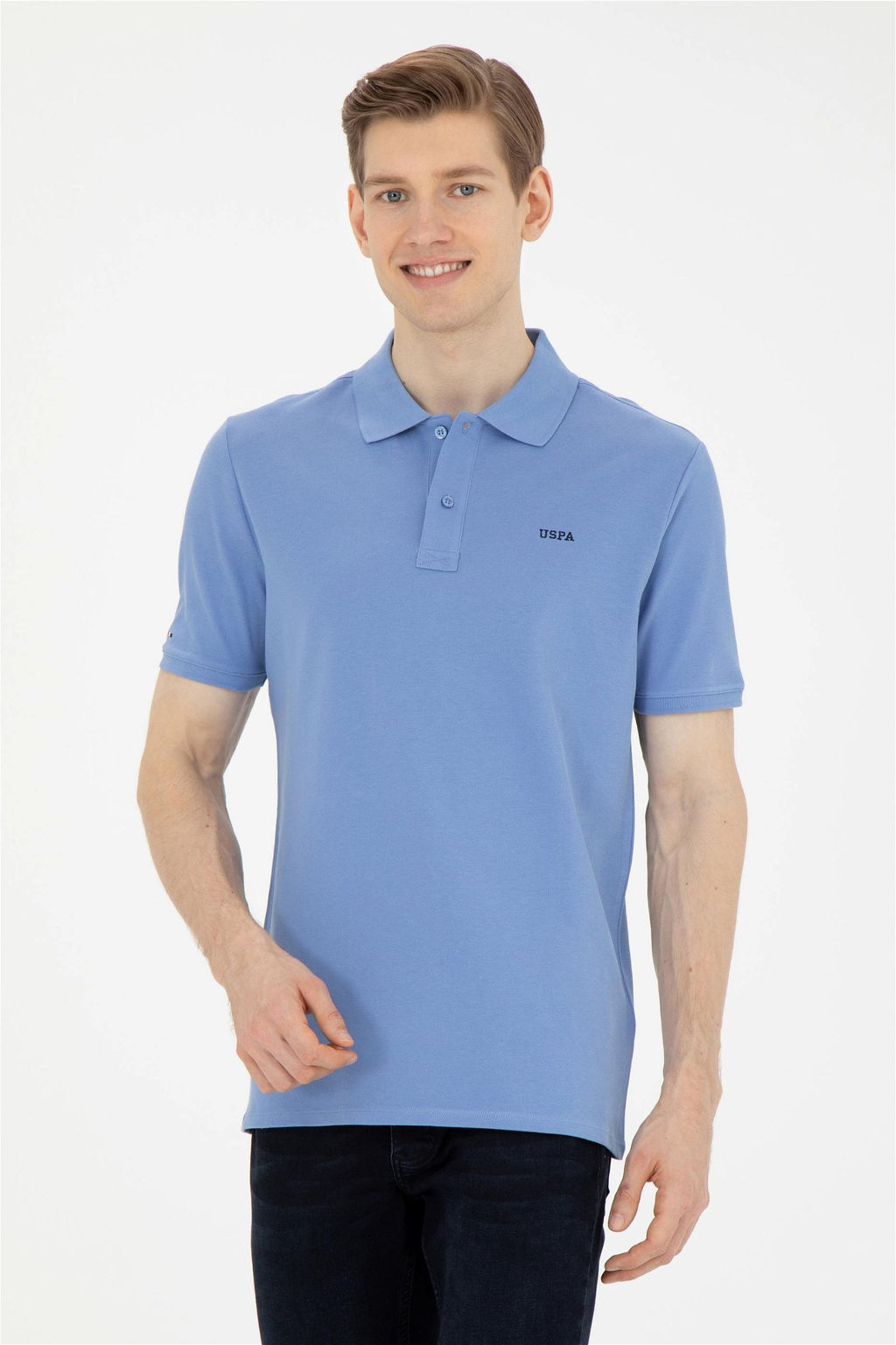 Мужская темно-синяя базовая футболка - U.s. polo assn фото 3