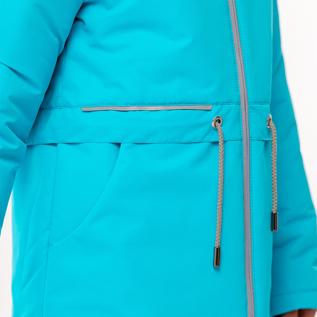 RODOS Куртка для девочки мембрана демисезон М-274 Бирюза
