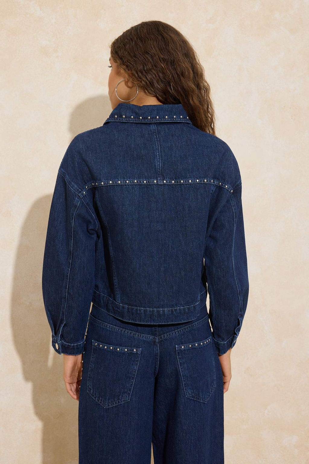 Mavi Trok Detayl? Trucker 100% Pamuk Denim Ceket TWOSS26CE00007 - Trendyolmilla фото 6