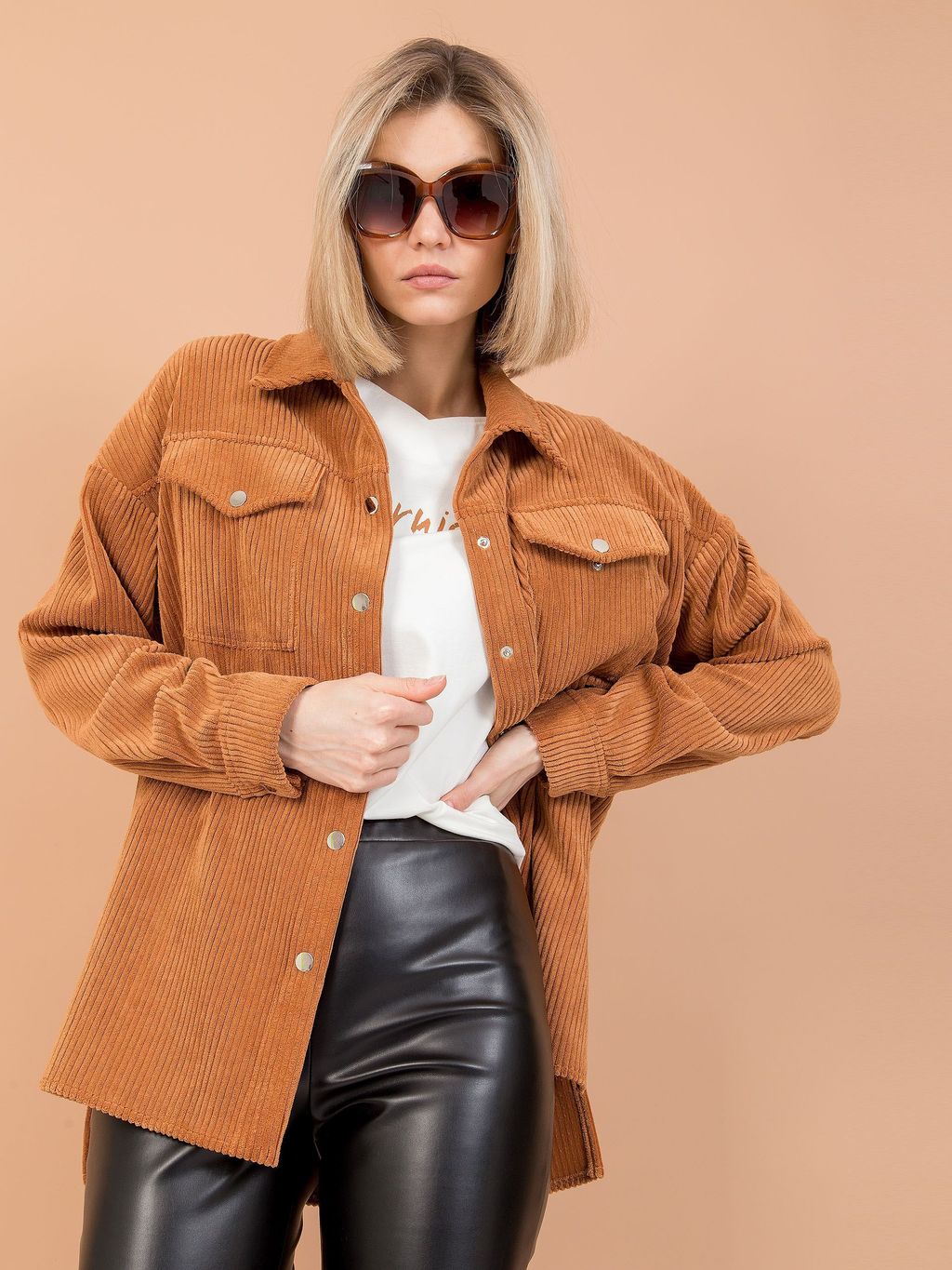 Рубашка вельветовая - Stilla фото 3