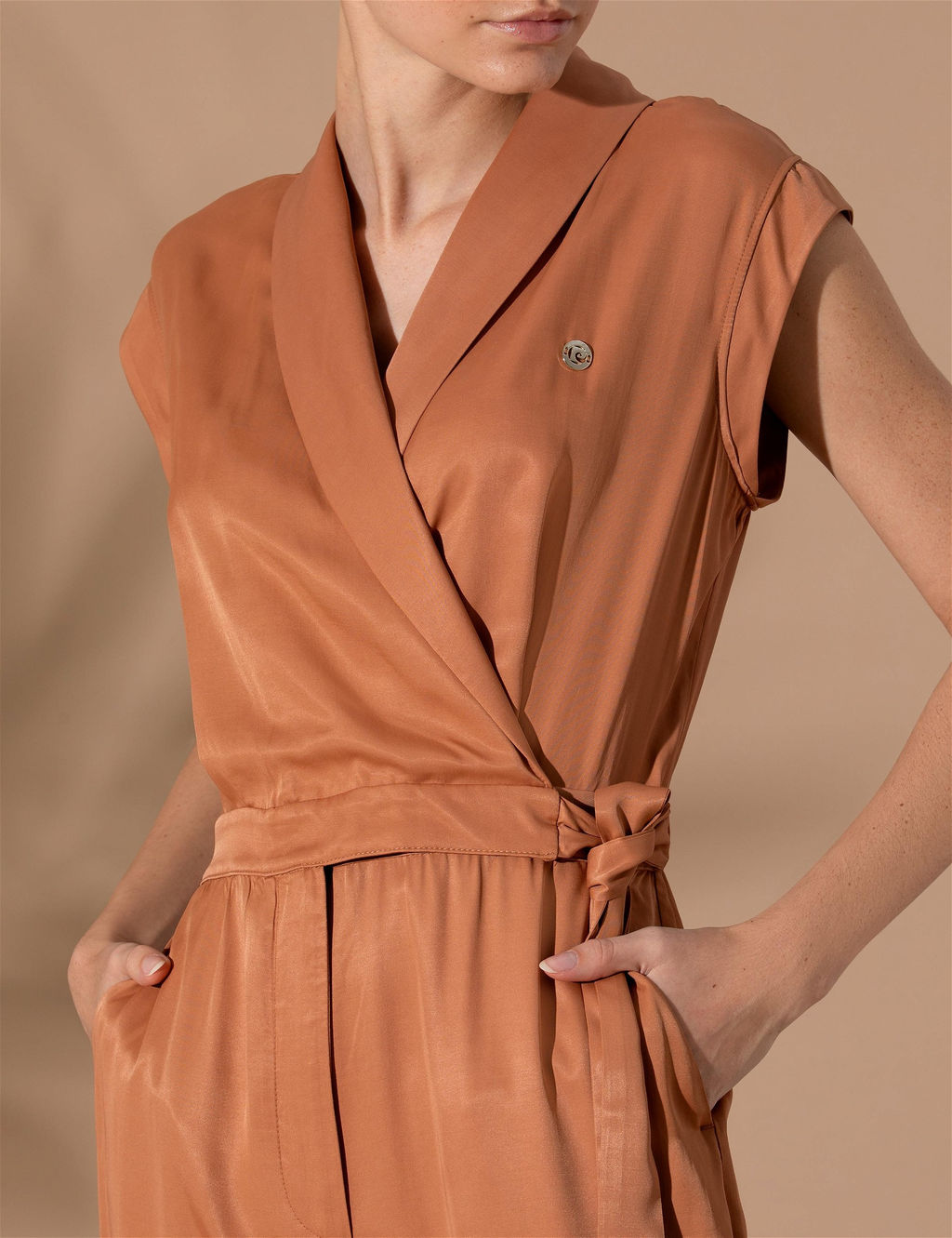 Kahverengi Comfort Fit Dokuma Tulum - Pierre cardin фото 2