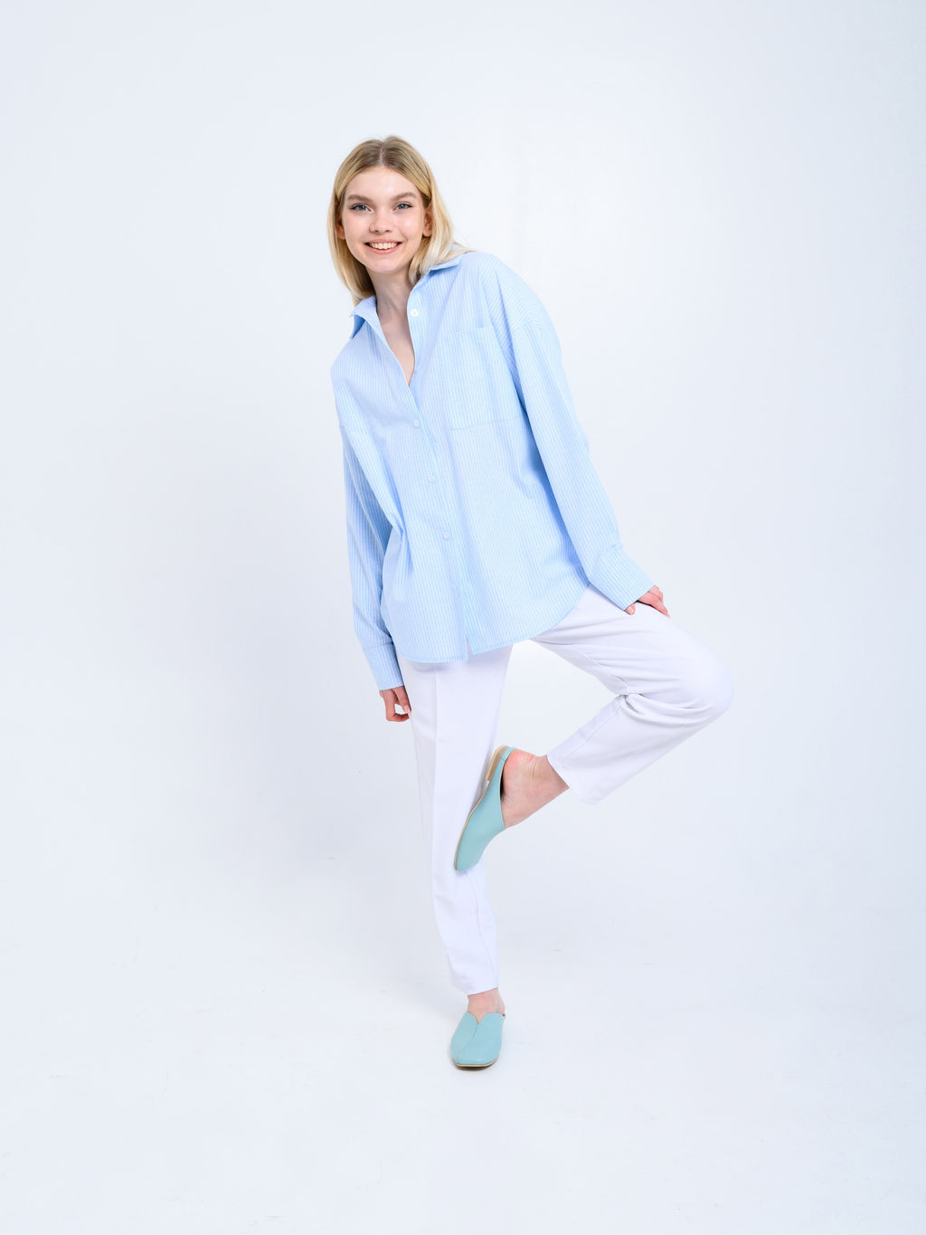 Мюли 1007.тунит205be.Мята стар