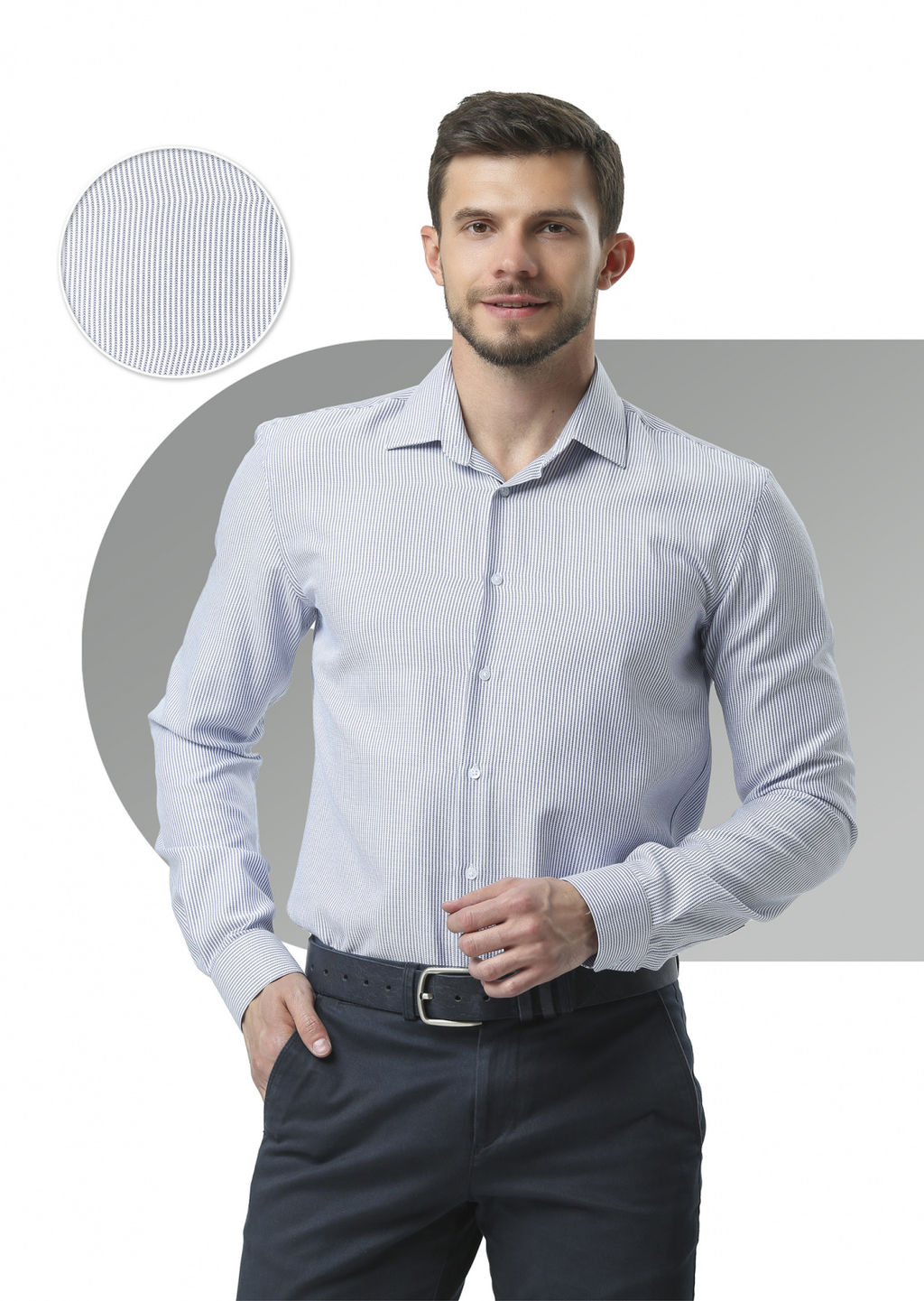 Рубашка 23-57-С-07 - Nicolo angi фото 2