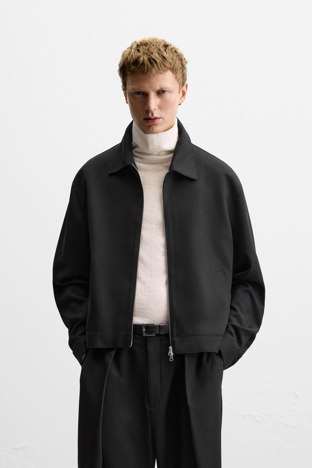 CROPPED FIT JACKET - Zara фото 2
