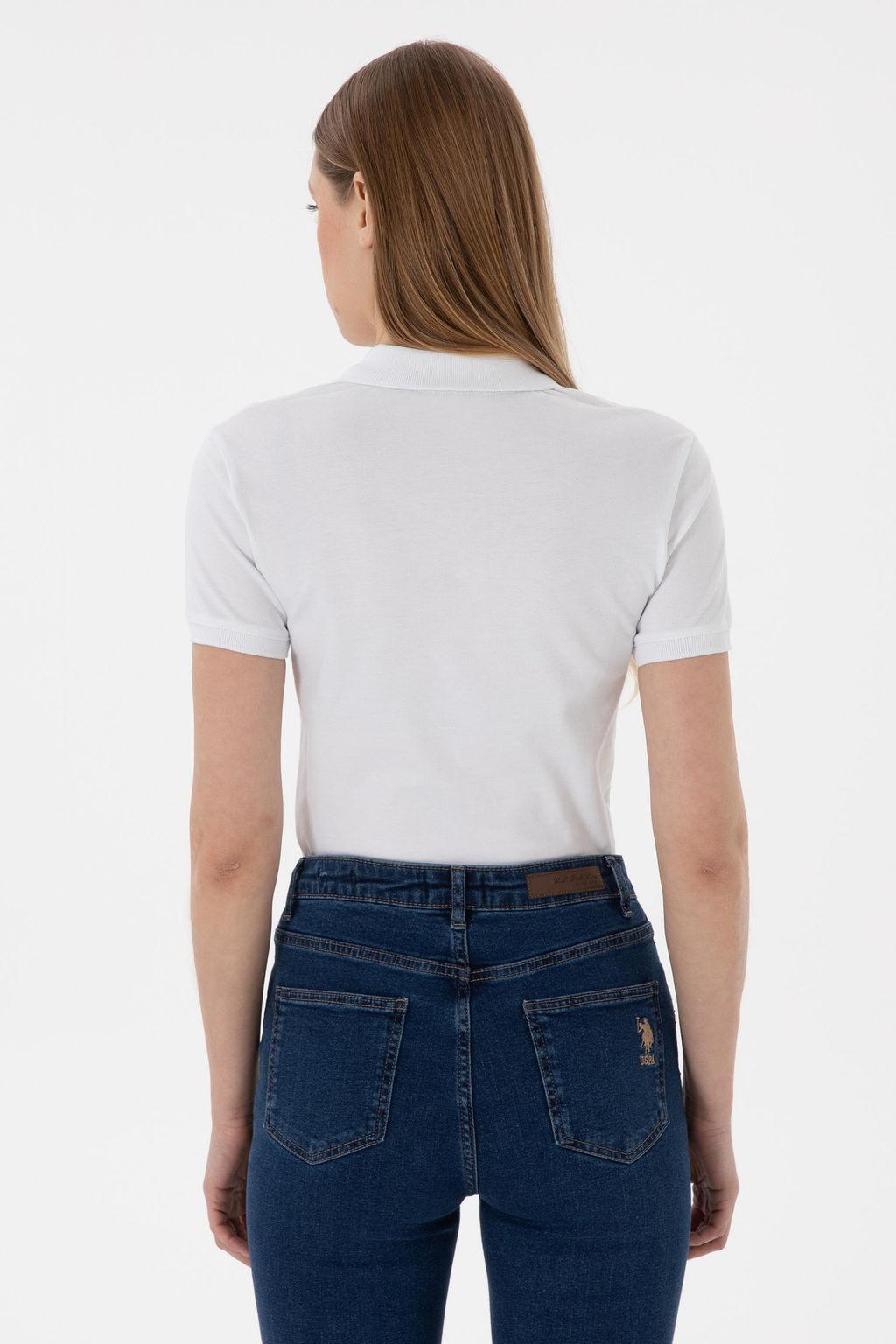 Kad_n Beyaz Basic Ti__rt Sepette S_rpriz _ndirim - U.s. polo assn фото 5