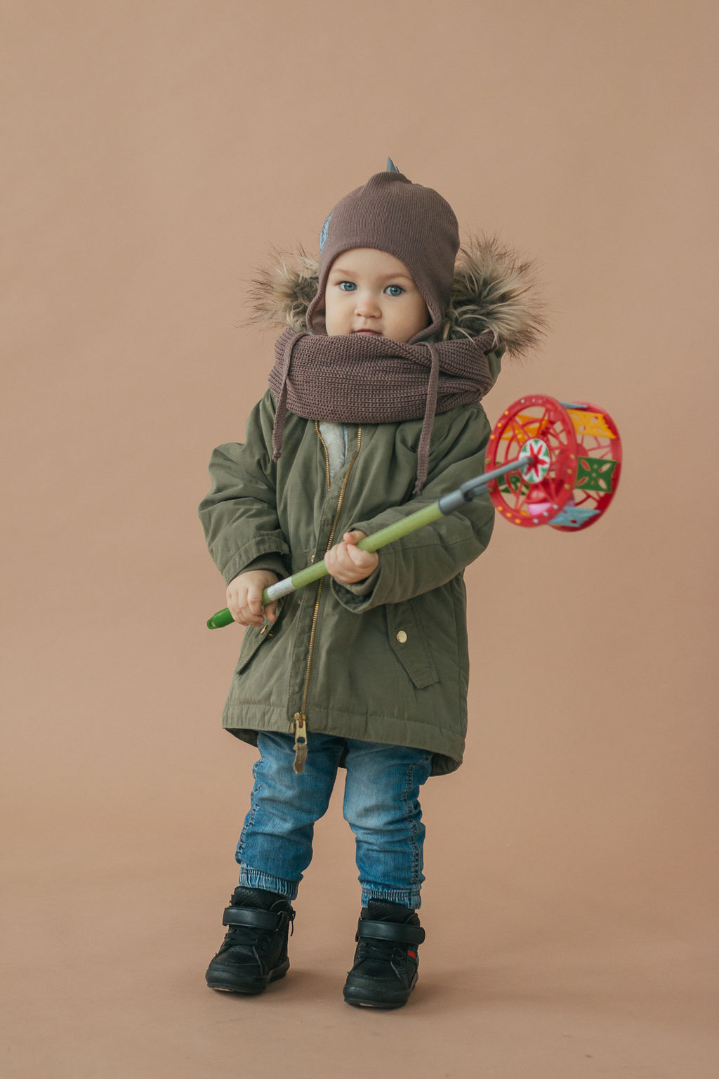 Снуд-резинка вязаный (Тоффи) - Jumbi фото 5