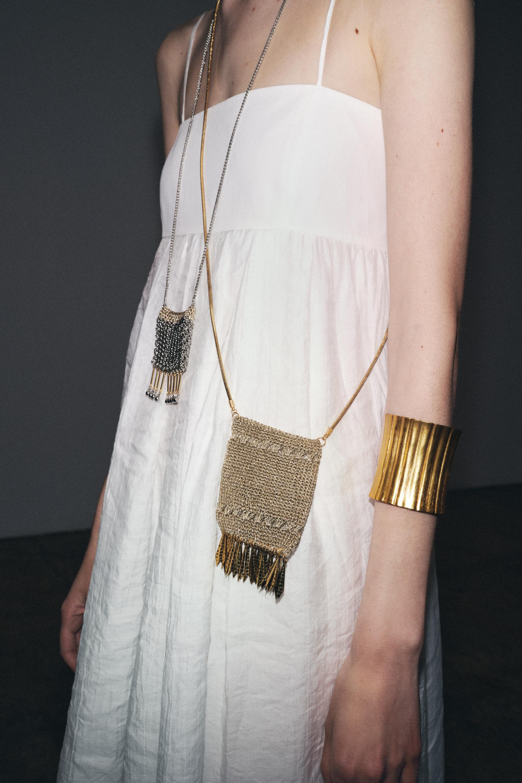 ZW COLLECTION LONG STRAPPY DRESS - Zara фото 15