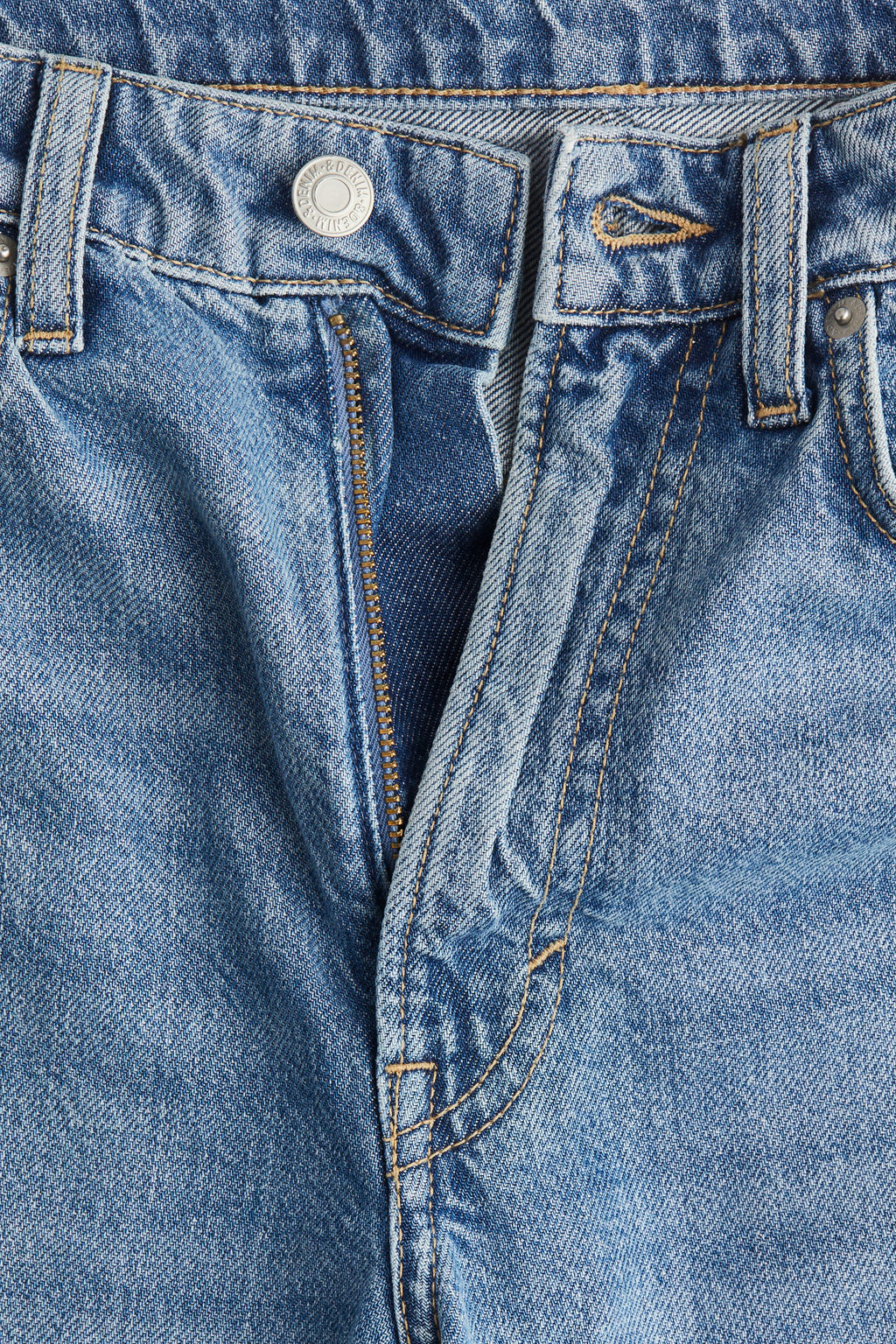Petite Length Feather Soft Wide Ultra High Jeans - H&m фото 3