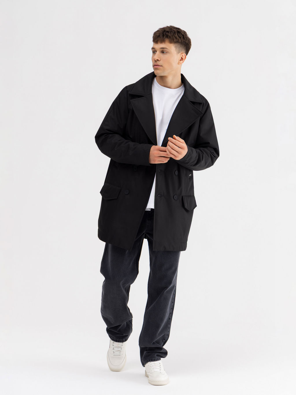 Плащ утепленый мужской HOOPS, арт. 93189