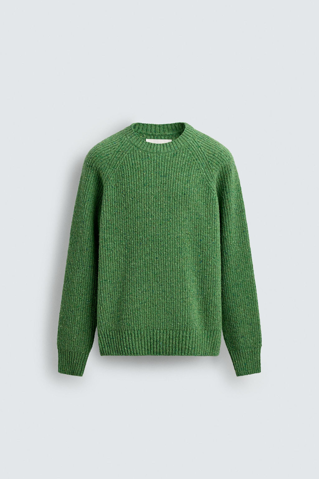 PURL KNIT FLECKED JUMPER - Zara фото 15