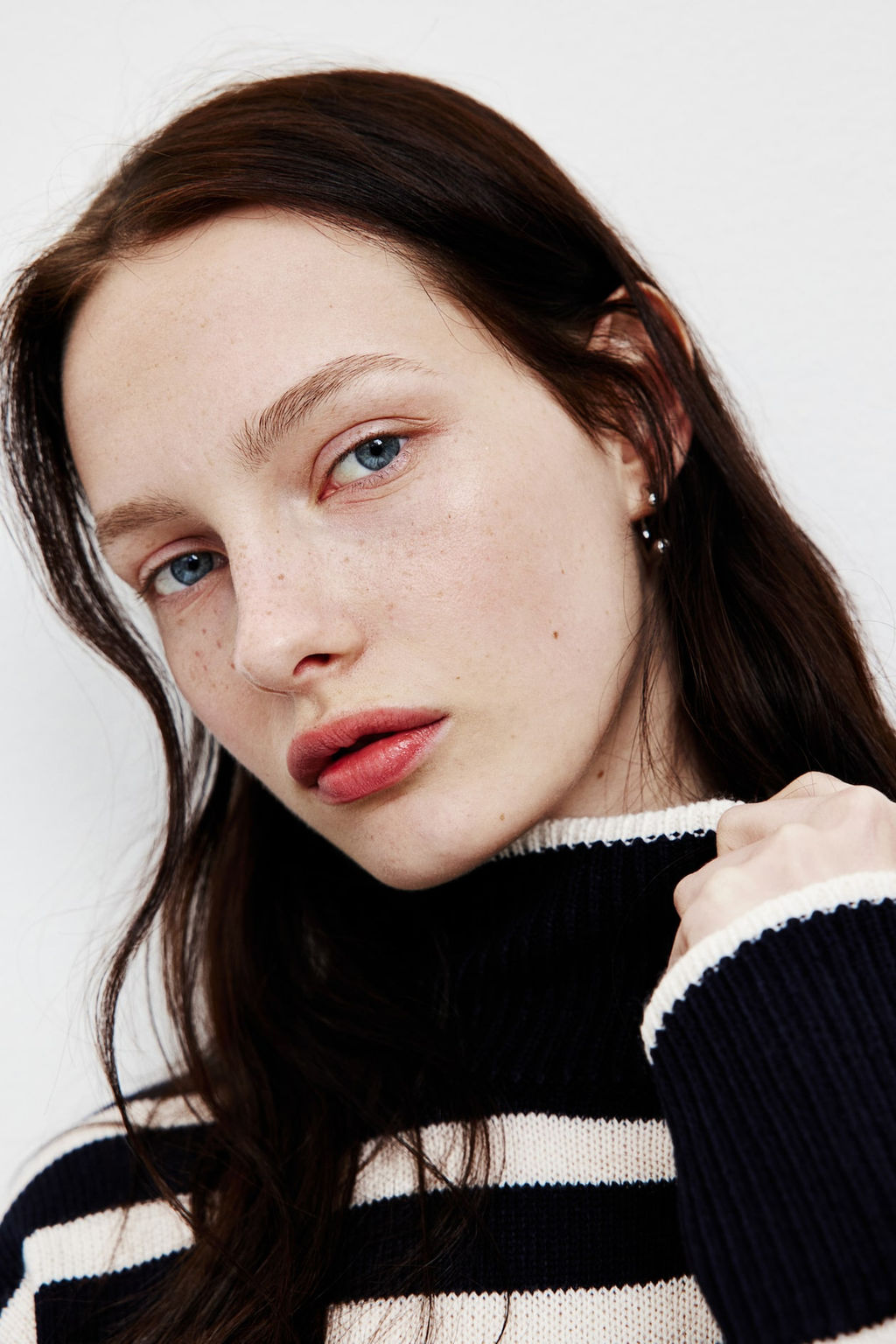 Jersey de punto fino con cuello perkins - H&m фото 2