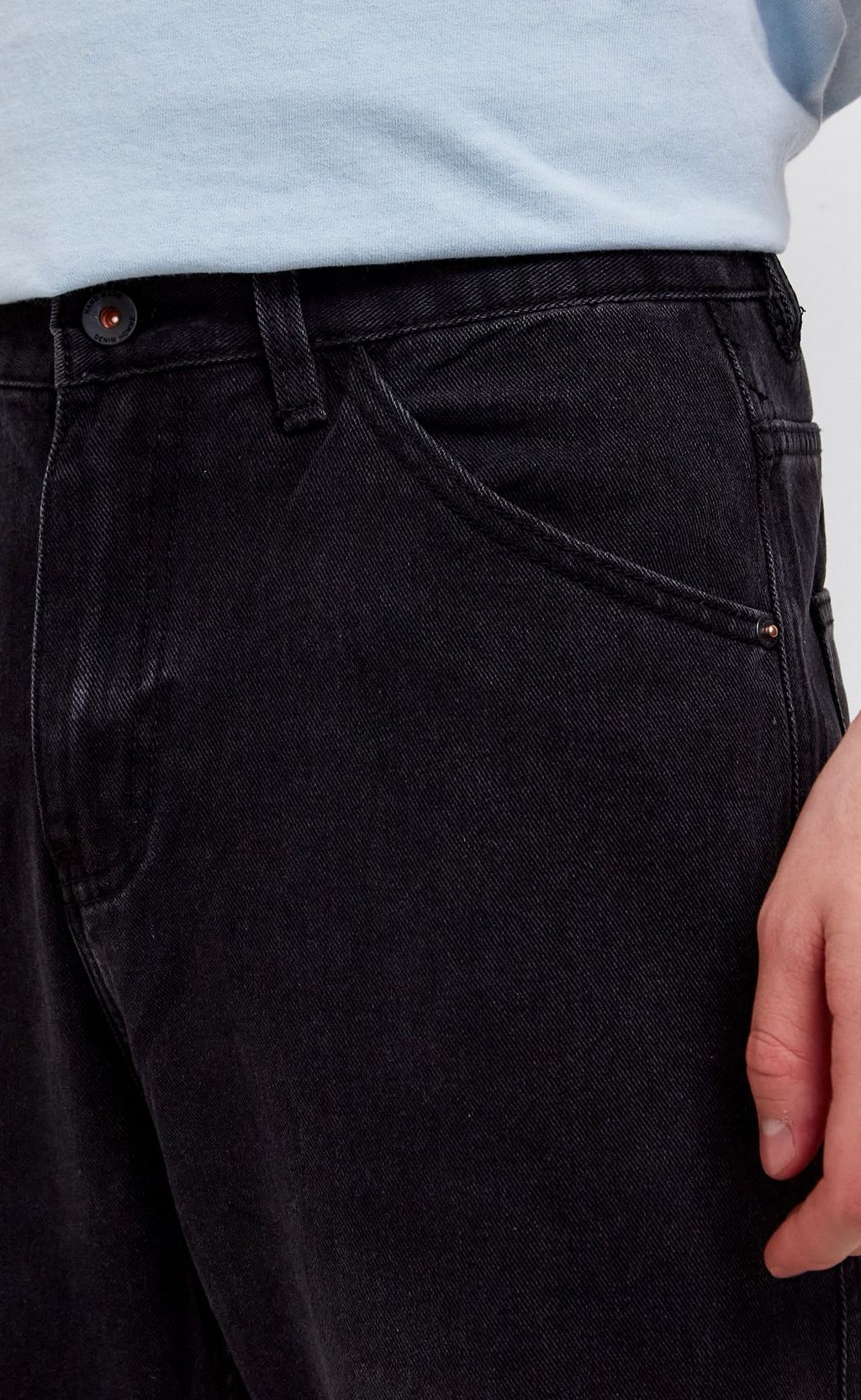 Джинсы муж. AF-01 l.black - Fine joyce фото 5