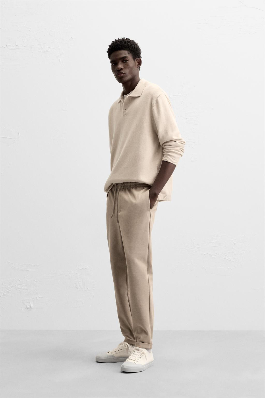 COMFORT REGULAR FIT TROUSERS - Zara фото 13