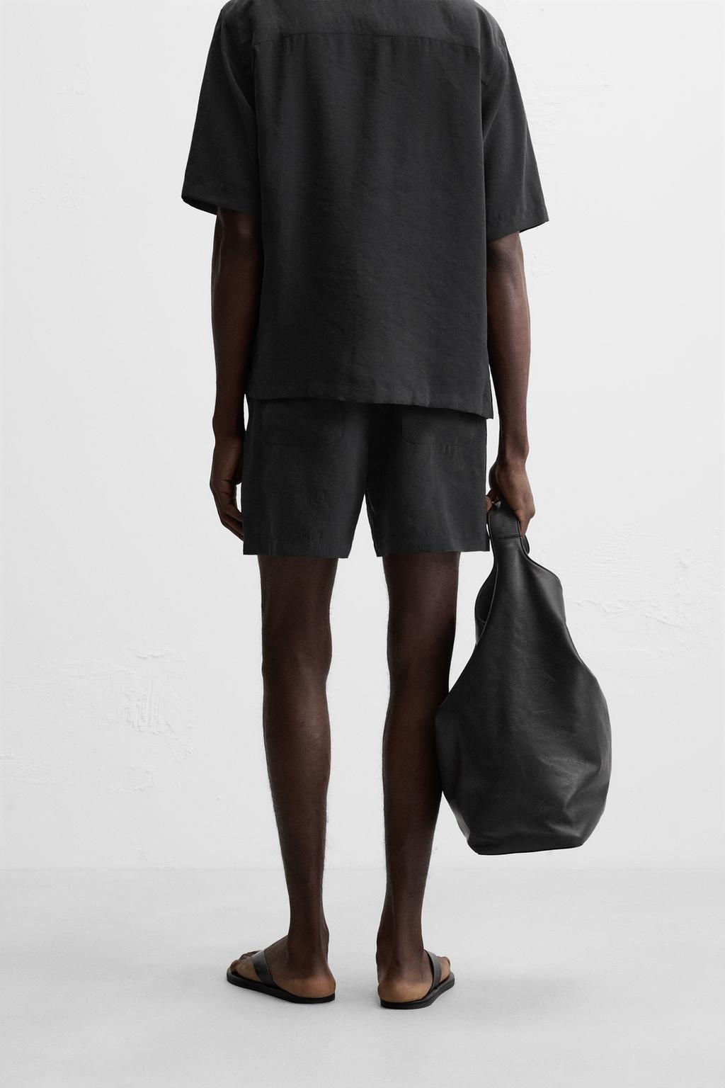 REGULAR FIT BERMUDA SHORTS - Zara фото 13