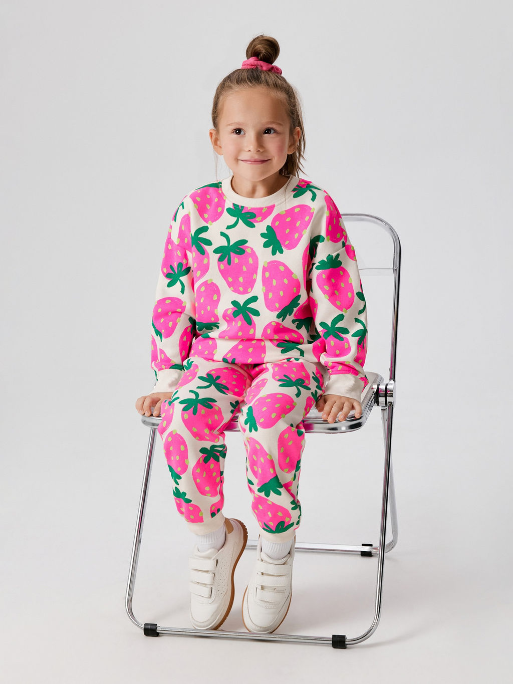 ACOOLA / Джемпер детский для девочек Carife_sw молочный фото 2