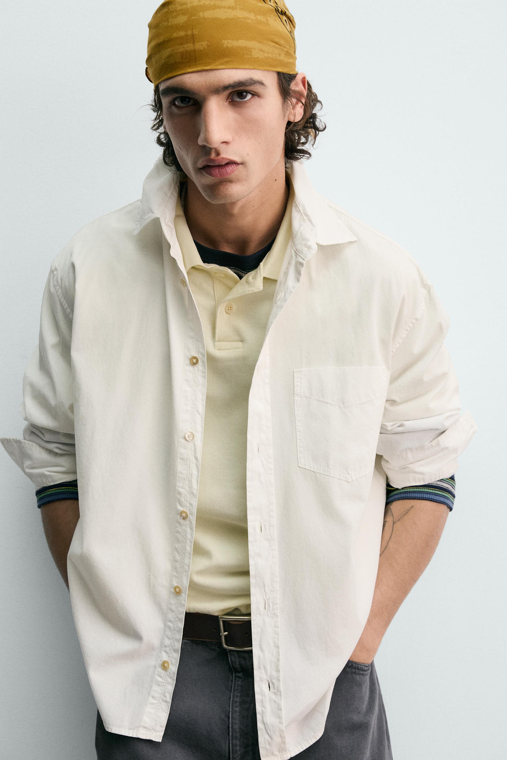 RELAXED FIT LIMITED EDITION SHIRT - Zara фото 6