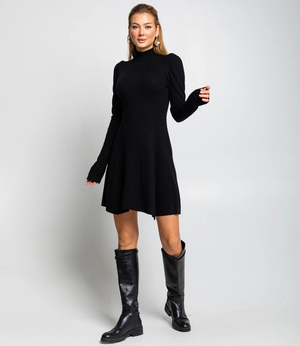 Платье #КТ04227, чёрный