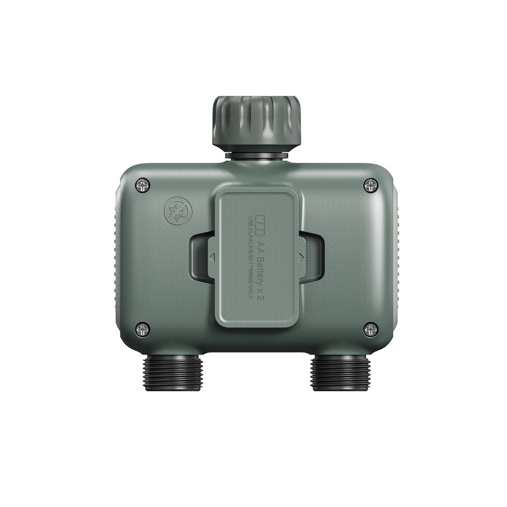 UST-A400 2C/WF IP65 GATEWAY OLIVE Умный таймер Wi-Fi+Bluetooth для автоматического полива. 2 канала. Шлюз в/к. ТМ Uniel