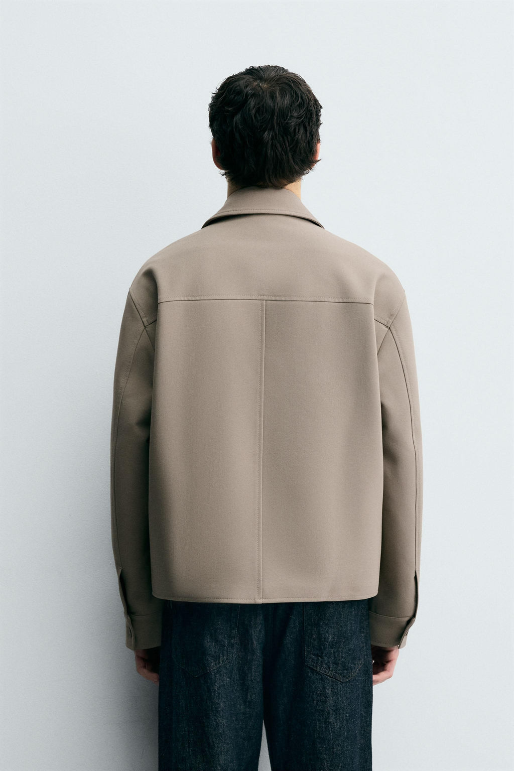 BOXY FIT OVERSHIRT - Zara фото 3