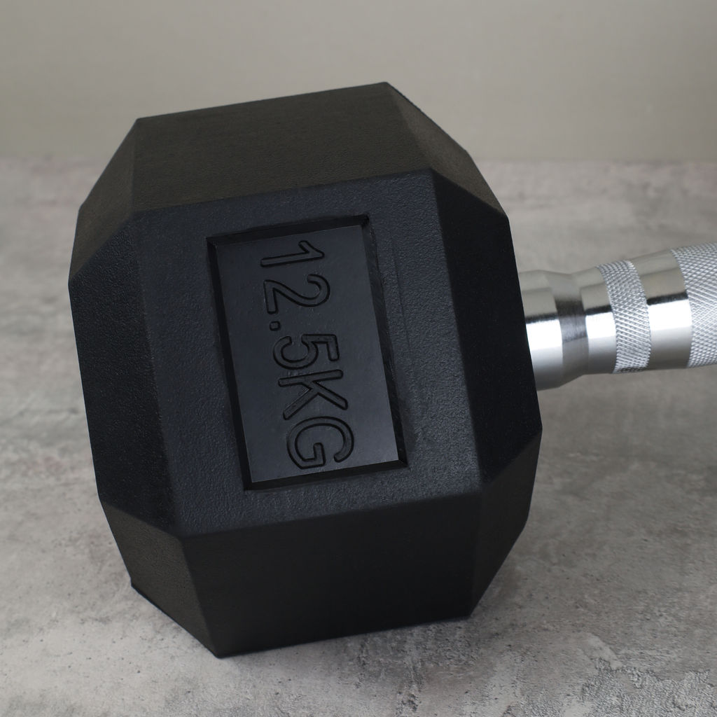 Гантель гексагональная Woohooo Pump / WP-12,5В / 12,5 кг / черный / уп1 - ГалеонТрейд фото 2