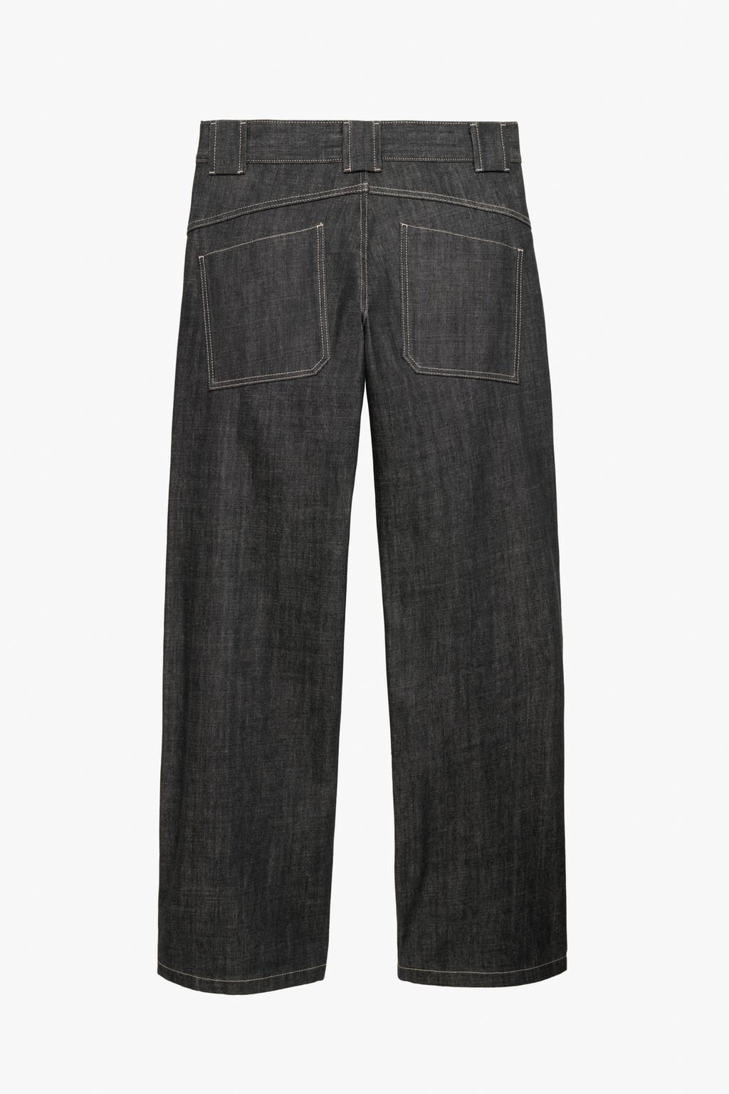 RELAXED-FIT STRAIGHT-LEG JEANS X STEFANO PILATI - Zara фото 3