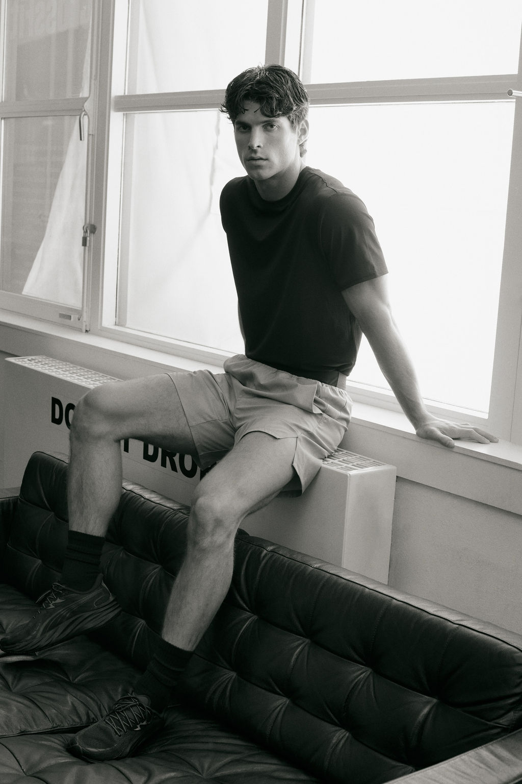 Pantal?n corto a media pierna con DryMove - H&m фото 9