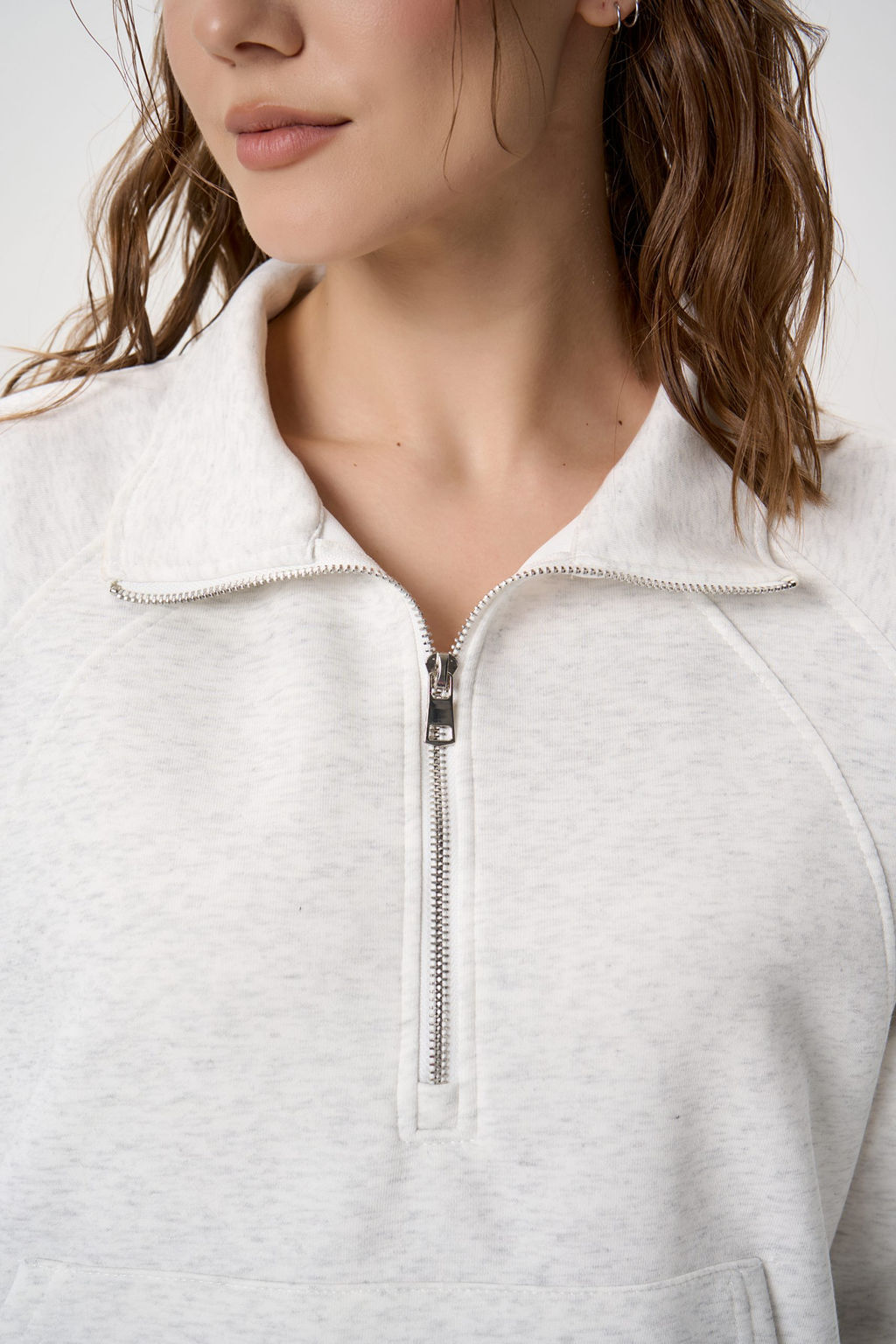 Свитшот Деми (светло-серый) - Эльза фото 2