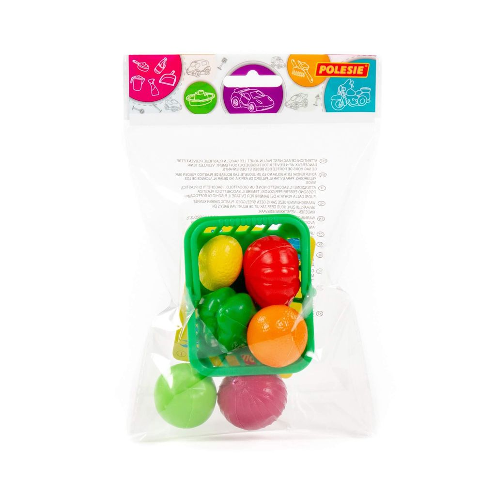 Набор продуктов №13 с корзинкой (7 элементов) (в пакете) - Полесье фото 6