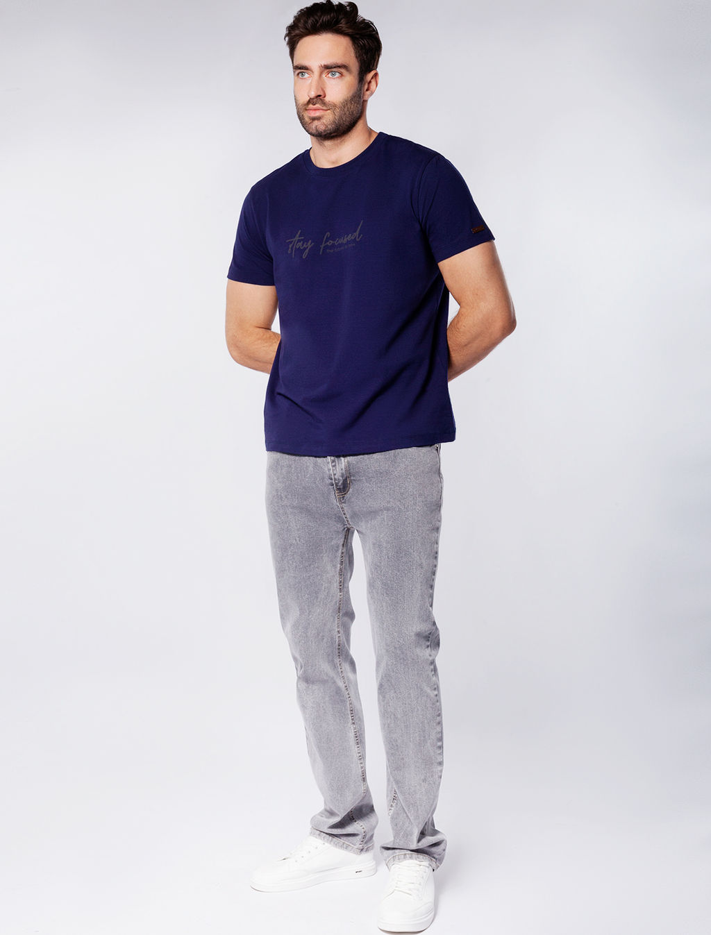 VILATTE / Футболка из премиального хлопка с авторским принтом  фото 10