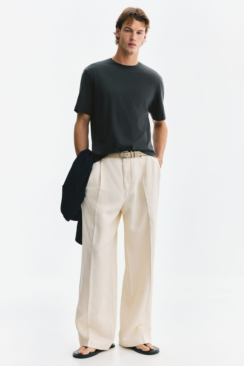 Camiseta en algod?n pima Regular Fit - H&m фото 5