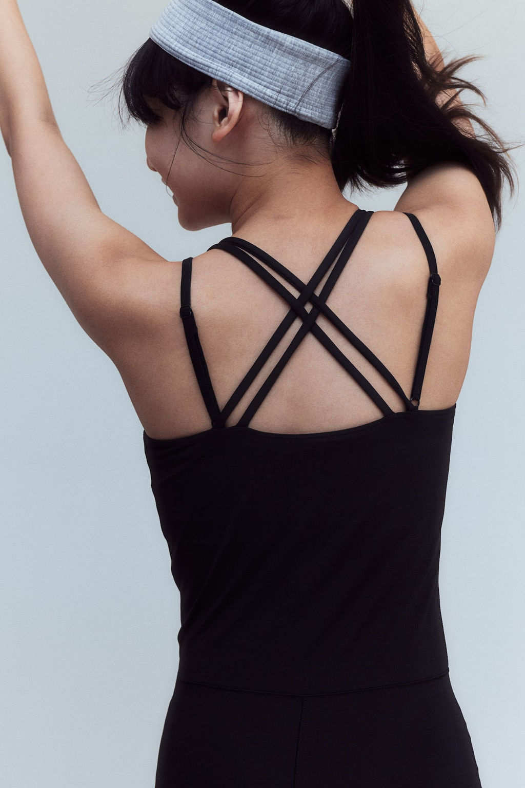 Unitard de deporte corto en DryMove - H&m фото 4