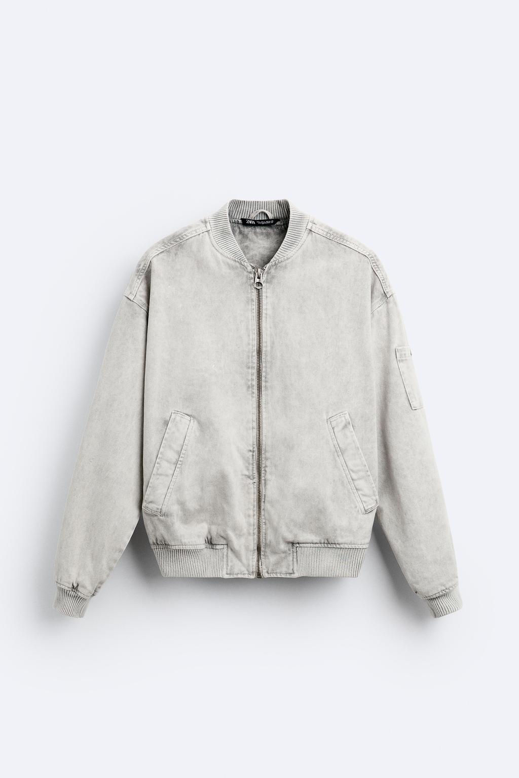 COTTON BOMBER JACKET - Zara фото 6