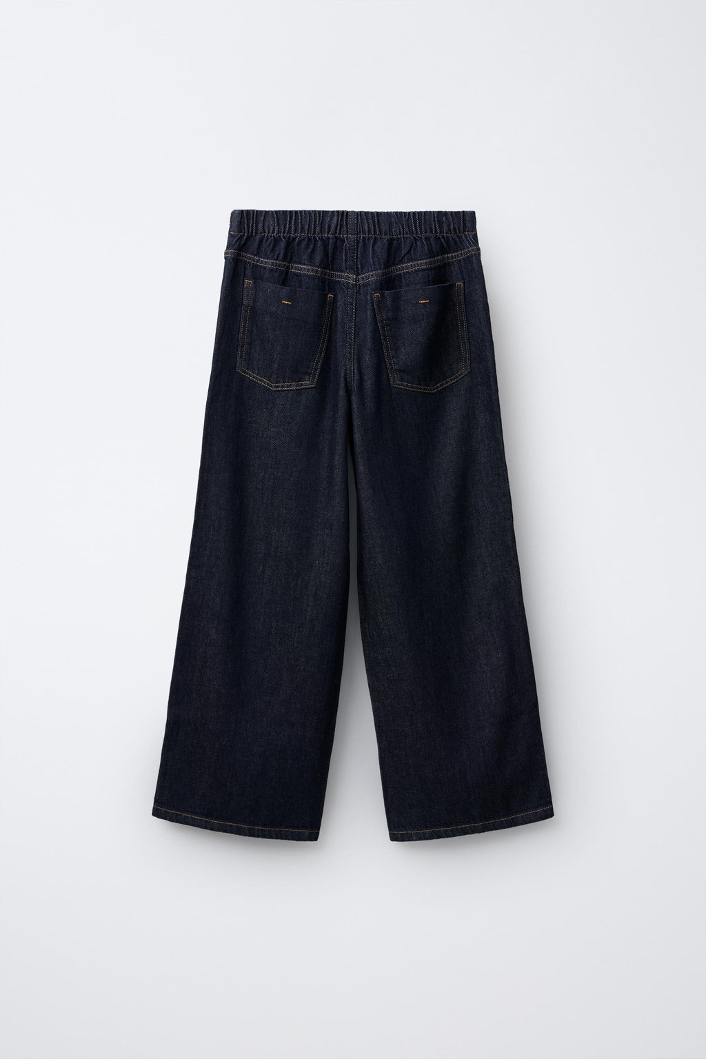 JEANS WIDE LEG CORDONES / Azul tinta - Zara фото 2