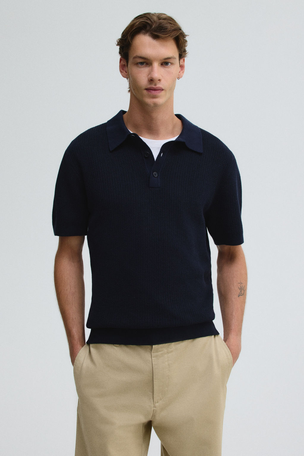 Polo de punto Regular Fit - H&m фото 3