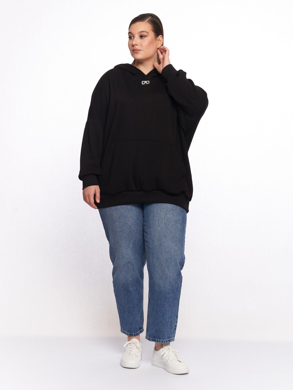 Худи с начесом DG10221BLK01 - Артесса фото 3