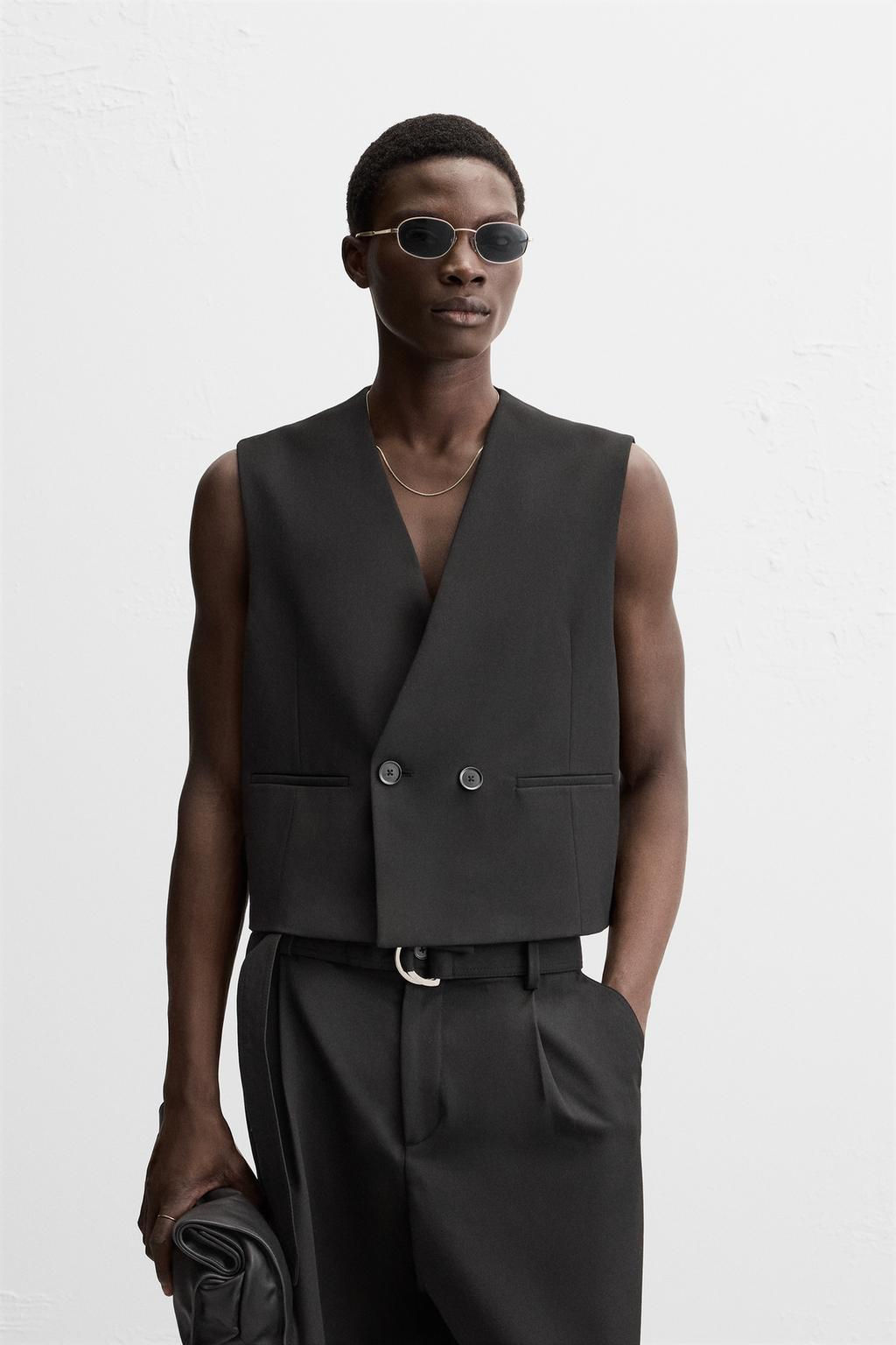 BOXY FIT WAISTCOAT - Zara фото 2
