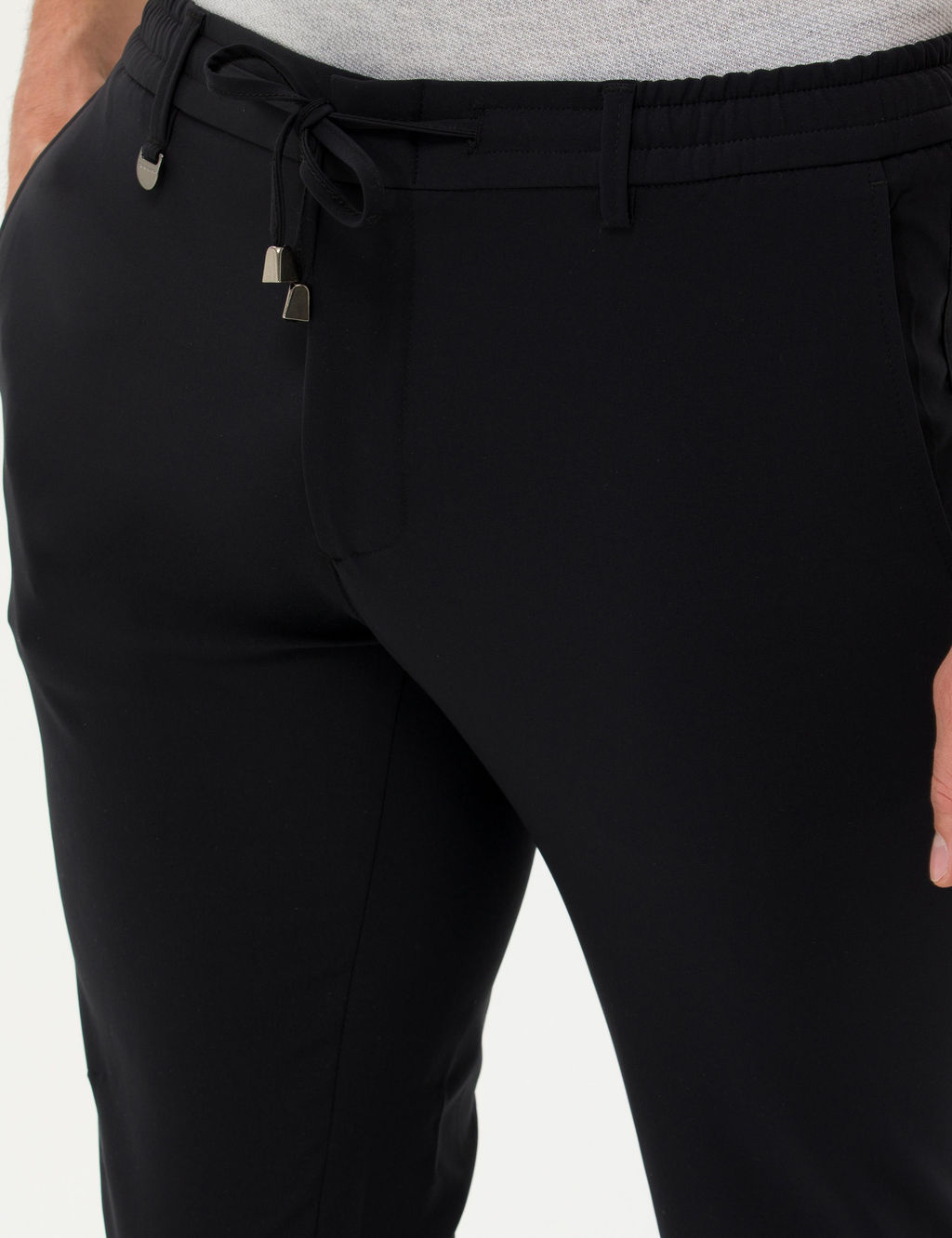 Siyah Klasik Jogger Pantolon - Pierre cardin фото 5