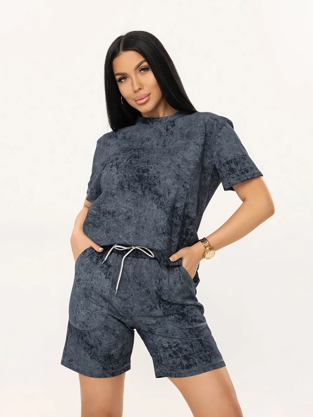 Костюм женский, цвет Чернильно-синий