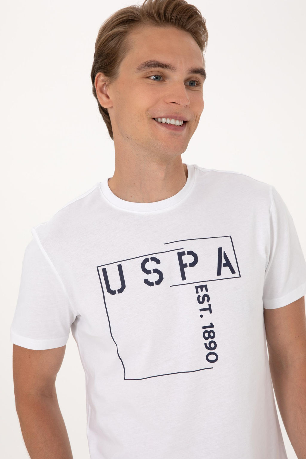 Erkek Beyaz Ti__rt - U.s. polo assn фото 2