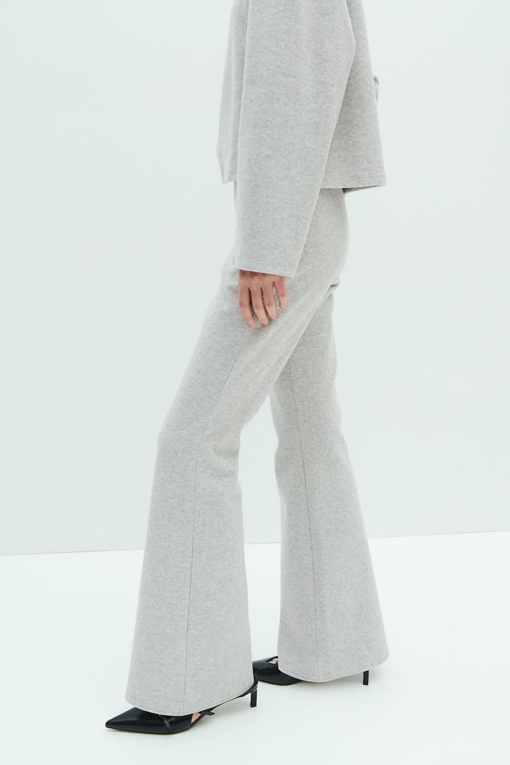 Leggings acampanados en punto fino - H&m фото 4