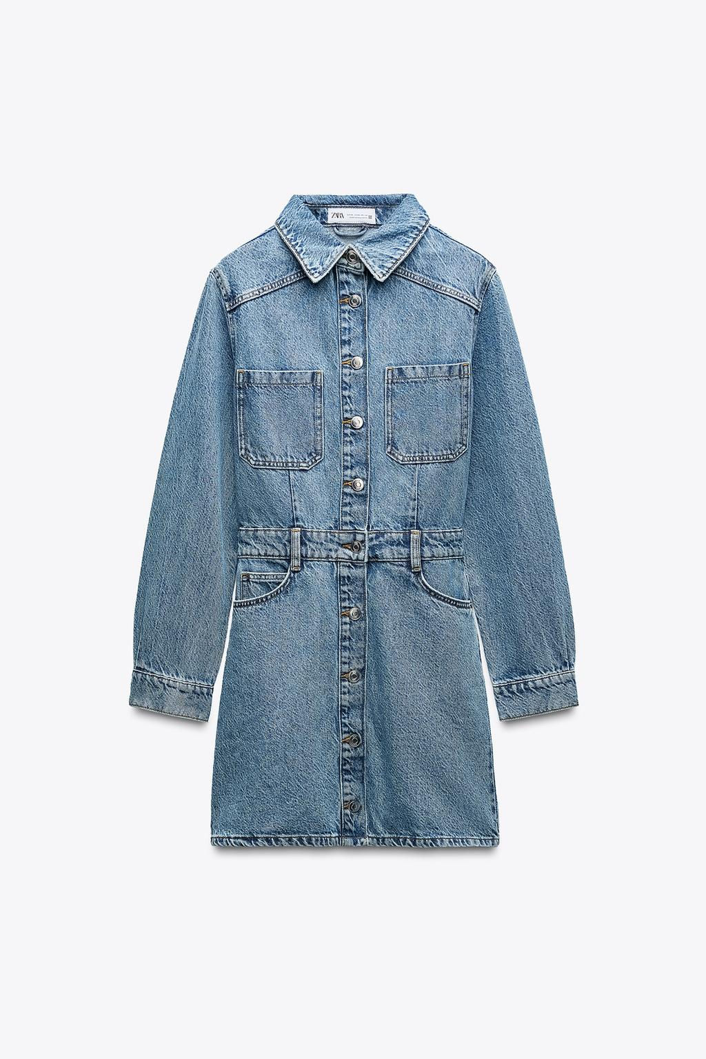 Z1975 DENIM MINI DRESS